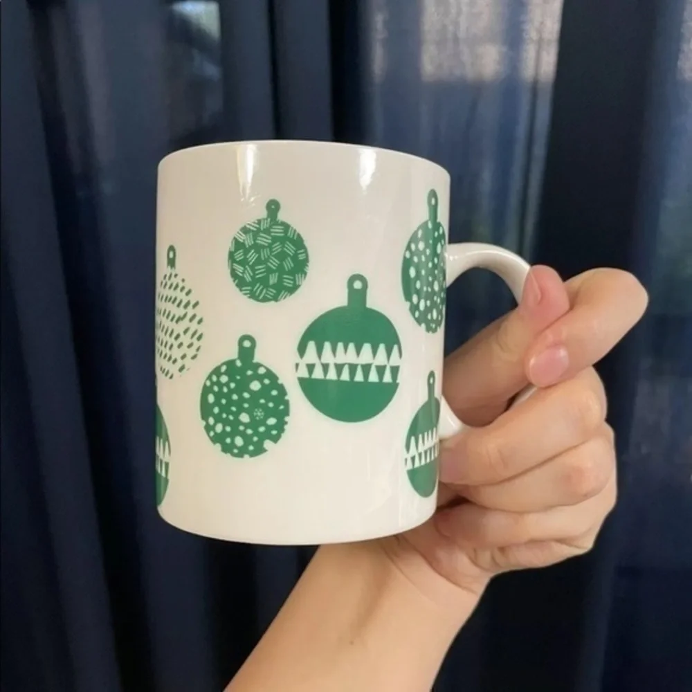 Starbucks 2016 Christmas Mug Green Ornament